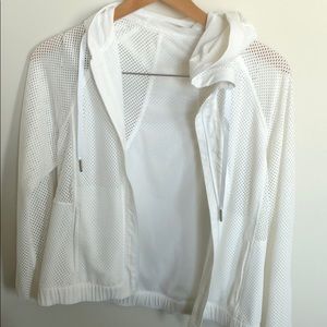 Lulu Lemon breathable cropped hooded Jacket